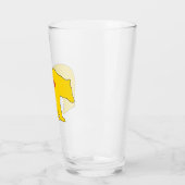 New Mexico Flaggenbär Glas (Links)