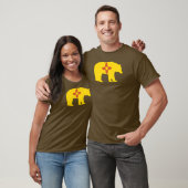 New Mexico Flaggenbär T-Shirt (Unisex)