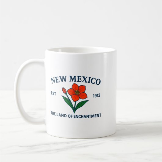 New Mexico Flower Premium Tri-blend  Kaffeetasse (Links)
