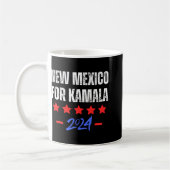 New Mexico For Kamala 2024 Dnc Kamala Harris Suprt Kaffeetasse (Links)
