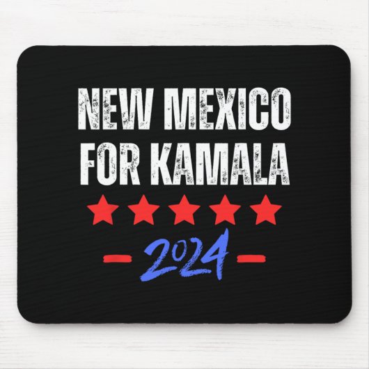 New Mexico For Kamala 2024 Dnc Kamala Harris Suprt Mousepad (Vorne)