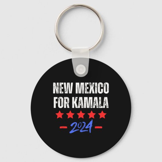 New Mexico For Kamala 2024 Dnc Kamala Harris Suprt Schlüsselanhänger (Vorderseite)