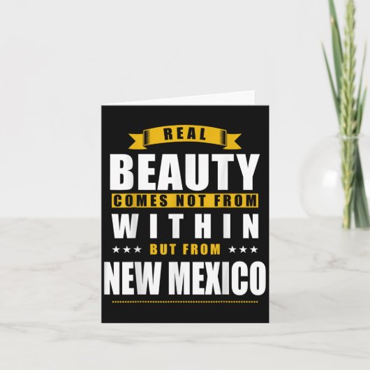 New Mexico - Funny D City Gift Karte (Vorderseite)