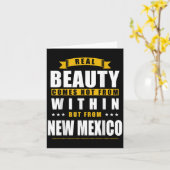 New Mexico - Funny D City Gift Karte (Gelbe Blume)