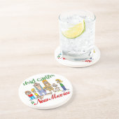 New Mexico Funny Trailer Park Sandstone Untersetze Sandstein Untersetzer (Seite)