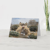 New Mexico Heiligtum Chimayo Weihnachtskarte Feiertagskarte (Vorderseite)