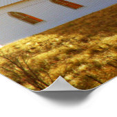 New Mexico Hillside Church Poster (Ecke)