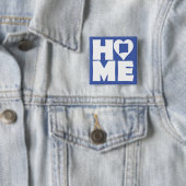New Mexico Home Heart State Button Badpin (Beispiel)
