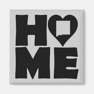New Mexico Home Heart State Kühlschrankmagnet