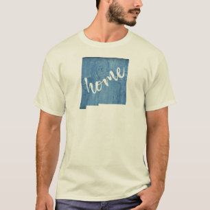 New Mexico Home Holzoptik T-Shirt