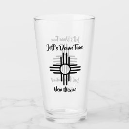 New Mexico Individuelle Name Zia Sun Symbol Gift B Glas