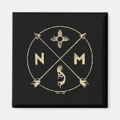 New Mexico Kokopelli Magnet (Vorne)