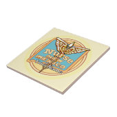 New Mexico Krankenschwester Caduceus Kachel (Seite)