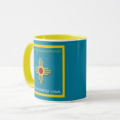 New Mexico Land der Verzauberung Kaffee Tasse (Vorderseite Links)