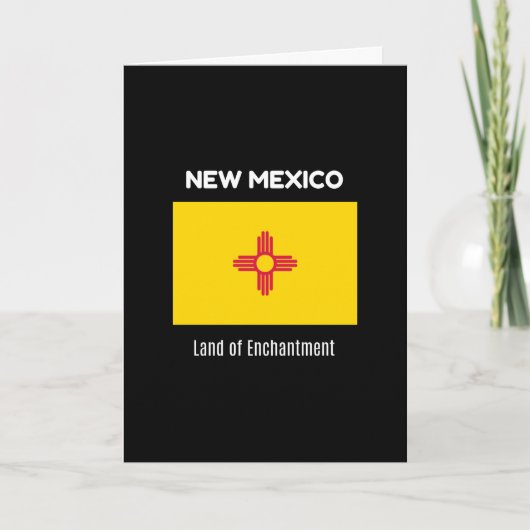 New Mexico, Land der Verzauberung Karte (Vorderseite)