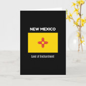 New Mexico, Land der Verzauberung Karte (Gelbe Blume)