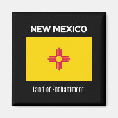 New Mexico, Land der Verzauberung Magnet (Vorne)