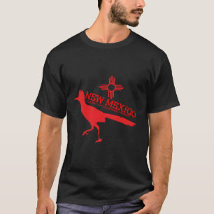 New Mexico Land Verzauberung Roadrunner Zia Symb T-Shirt