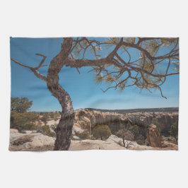 New Mexico Landscape Foto Geschirrtuch