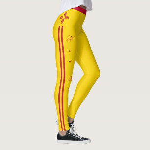 New Mexico Leggings, New Mexico Flag Leggings