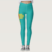 New Mexico License Place Leggings (Vorderseite)