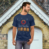 New Mexico Luminarias Farolitos Zia Roter Chile T-Shirt