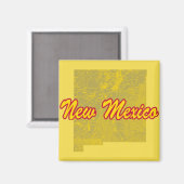 New Mexico Magnet (Vorderseite/Rückseite)