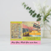 New Mexico, Manhattan Café, Gallup Postkarte (Stehend Vorderseite)