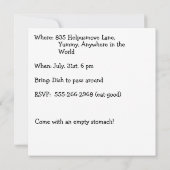 New Mexico Map Kontur Foto Text Einladung (Rückseite)