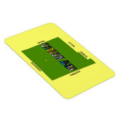 New Mexico Map Kontur Foto Text Magnet (Rechte Seite)