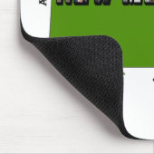 New Mexico Map Kontur Foto Text Mousepad (Ecke)