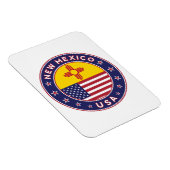 New Mexico, New Mexico Aufkleber, Telefongehäuse Magnet (Rechte Seite)