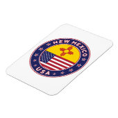New Mexico, New Mexico Aufkleber, Telefongehäuse Magnet (Linke Seite)