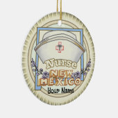 New Mexico Nurse Keramik Ornament (Rechts)