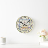 New Mexico Nurse Runde Wanduhr (Zuhause)