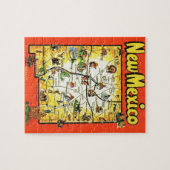 New Mexico Postcard Karte Jigsaw Puzzle (Horizontal)