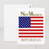 NEW MEXICO POSTKARTE (Vorne/Hinten)