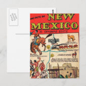 New Mexico Postkarte (Vorne/Hinten)