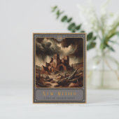 New Mexico | Postkarte Gothic Art (Stehend Vorderseite)