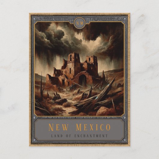 New Mexico | Postkarte Gothic Art (Vorderseite)