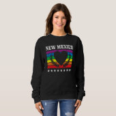 New Mexico Pride Flag Pride Month LGBTQ Flag LGBT  Sweatshirt (Vorne ganz)
