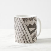 New Mexico Pueblo Antikes Kunstdesign Kaffeetasse (VorderseiteRechts)
