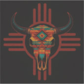 New Mexico Red  Aufkleber (Vorderseite)