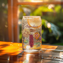 New Mexico Red Chile Pinõn Zia Hot Air Ballon Dosenglas