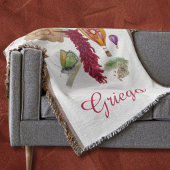 New Mexico Red Chile Pinõn Zia Hot Air Balloon   Decke