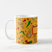 New Mexico Red & Green Chile Tamales Zia Nopales Kaffeetasse (Links)