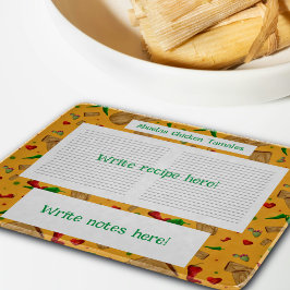 New Mexico Red & Green Chile Tamales Zia Nopales Schneidebrett