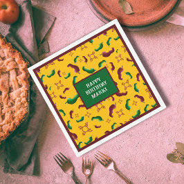 New Mexico Red & Green Chile Tamales Zia Nopales Serviette