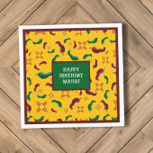 New Mexico Red & Green Chile Tamales Zia Nopales Serviette