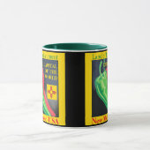 New Mexico Red or Green Chile Coffee Cup Tasse (Zentrum)